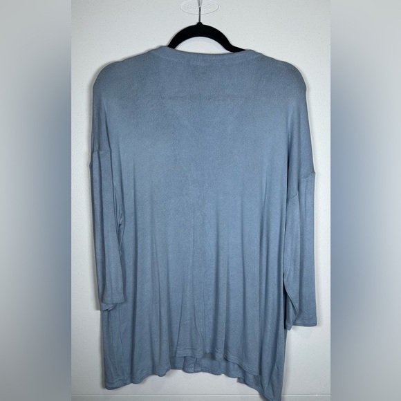 J. Jill Wearever Collection Light Blue VNeck Cardigan Sweater. Lightweight. XL - Picture 2 of 8